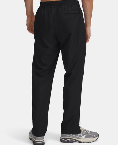 UAA-M15 (Under armour mens rival woven windbreaker pant black/white) 62594347