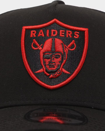NEC-J65 (New era 940 A frame las vegas raiders black scarlet snapback black/scarlet UV osfm) 52592670