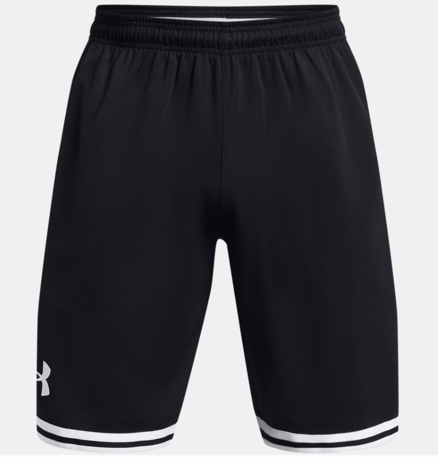 UAA-P15 (Under armour mens perimeter shorts black/white) 72593043