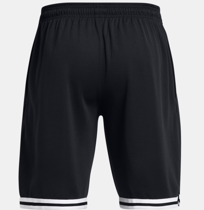 UAA-P15 (Under armour mens perimeter shorts black/white) 72593043