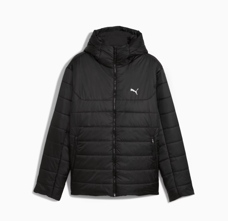 PA-I12 (Puma essentials hooded insulated jacket black) 72597500