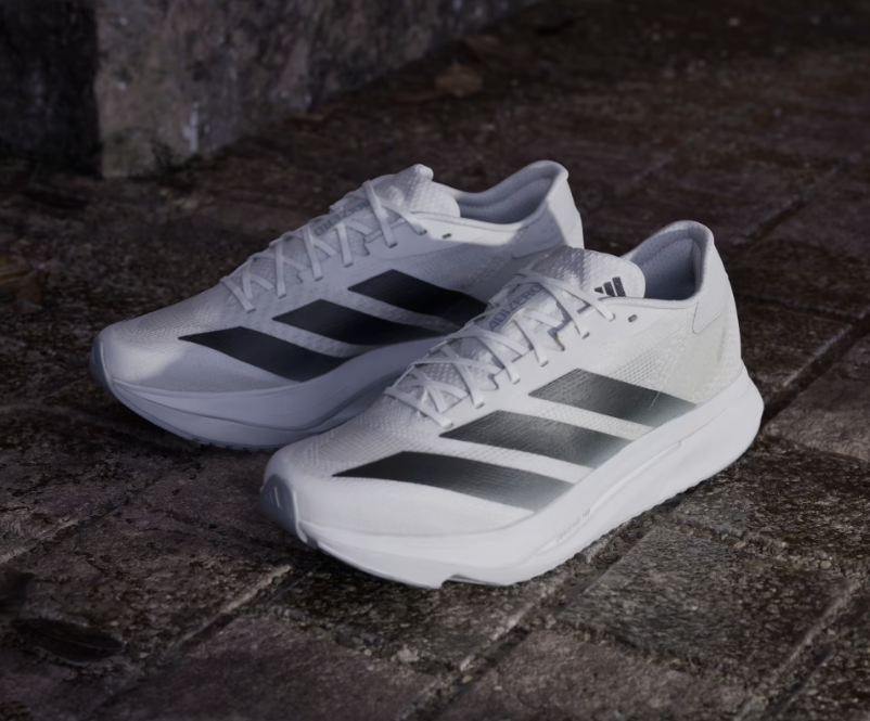A-E71 (Adidas adizero sl2 shoes white/black/dark shadow) 72599616