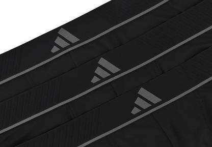 AA-W28 (Adidas 3 pack active micro flex eco trunk underwear black) 72593909