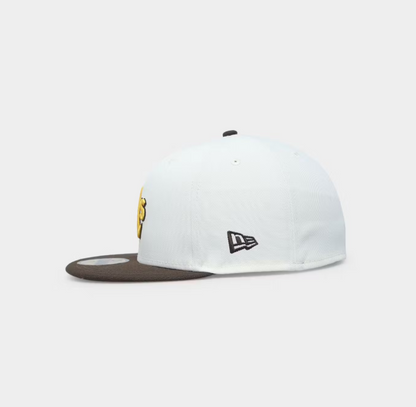 NEC-U65 (New era 5950 oakland athletics chrome cereal/walnut UV fitted hat) 72593200