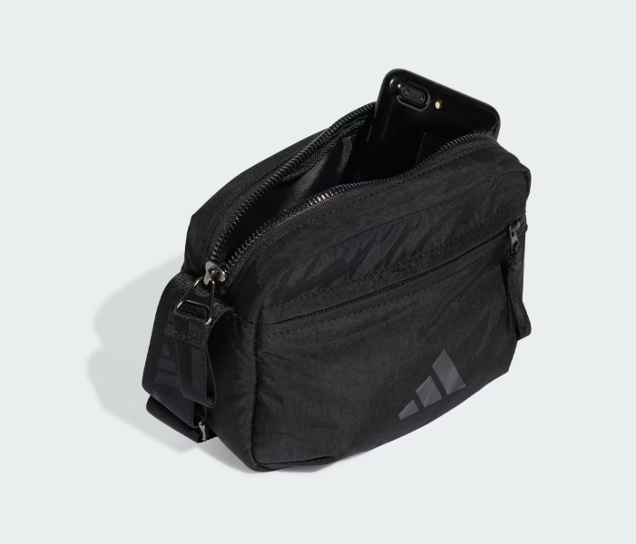 AE-E8 (Adidas 3 bar logo festival bag black) 72592815