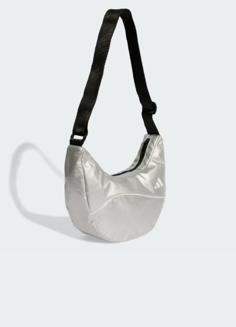 AE-F8 (Adidas glow shoulder bag metallic silver/white) 72592050