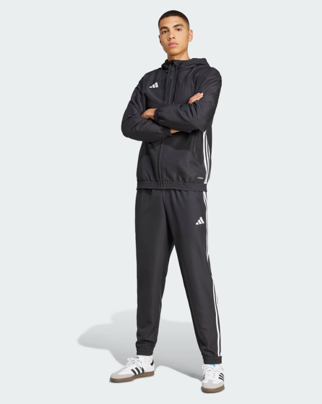 AA-C29 (Adidas tiro essential woven tracksuit pants black/white) 72595115