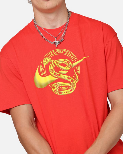 NA-N47 (Nike sportswear max90 lunar new year t-shirt light crimson)