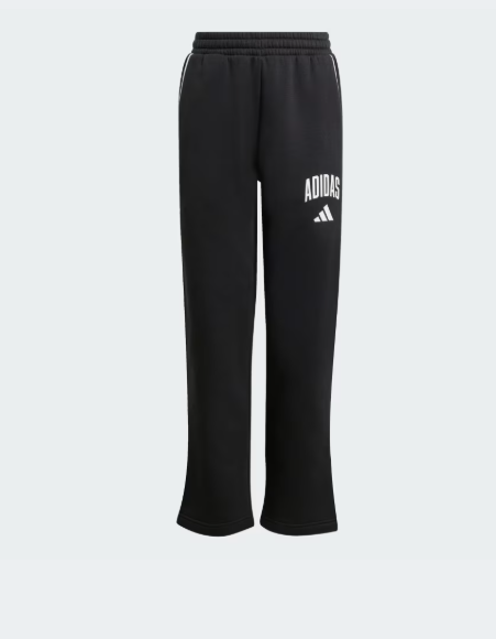 AA-D29 (Adidas essentials collegiate typography pant black/white) 72593585