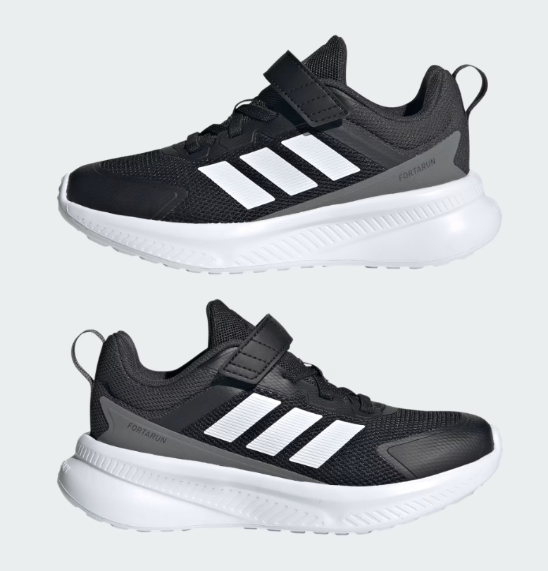A-K71 (Adidas fortarun 4.0 shoes black/white) 72593585