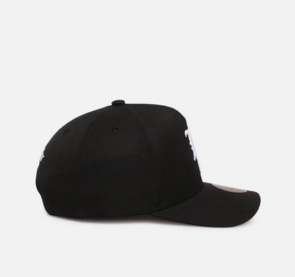 MNA-O44 (Mitchell & ness gothic letter pro pinch snapback lakers black osfm) 72592608