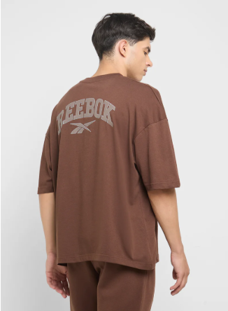 RA-S3 (Reebok danny varsity short sleeve t-shirt campus brown) 82592813