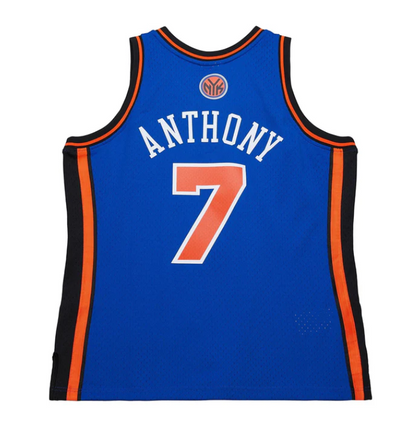 MNA-Y44 (Mitchell & ness dark jersey 2010 knicks carmelo anthonty royal) 72598260