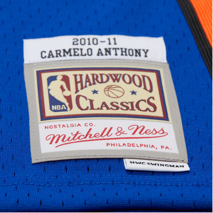 MNA-Y44 (Mitchell & ness dark jersey 2010 knicks carmelo anthonty royal) 72598260