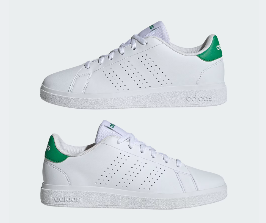 A-N71 (Adidas advantage base 2.0 white/green) 72594095