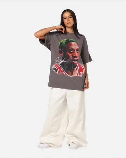 MNA-M44 (Mitchell & ness big head rodman tee granite gray) 72593043