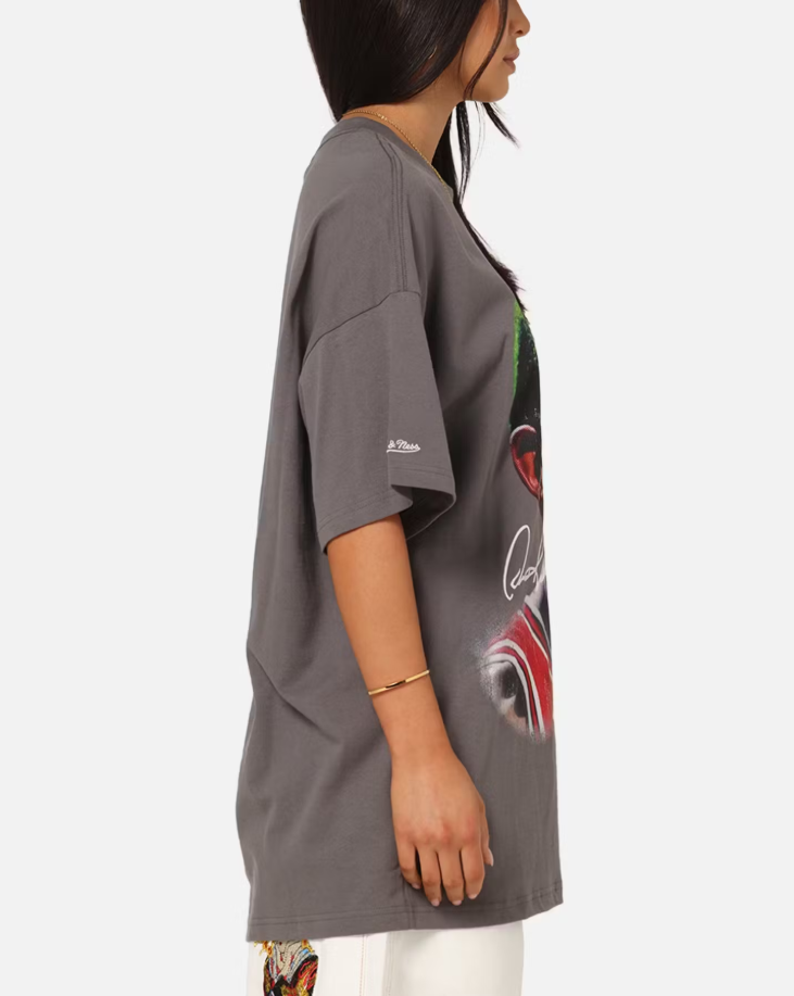 MNA-M44 (Mitchell & ness big head rodman tee granite gray) 72593043