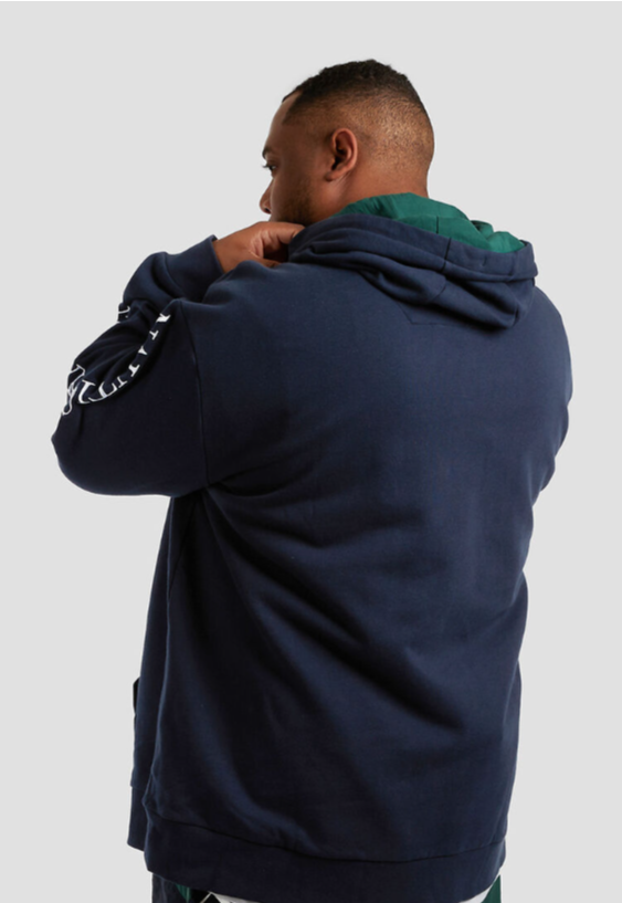 NTA-H13 (Nautica dakota big & tall overhead hoodie dark navy) 82599522