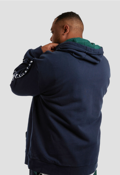 NTA-H13 (Nautica dakota big & tall overhead hoodie dark navy) 82599522