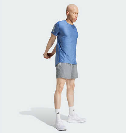 AA-J29 (Adidas own the run shorts grey/white melange) 82592646