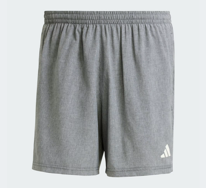 AA-J29 (Adidas own the run shorts grey/white melange) 82592646