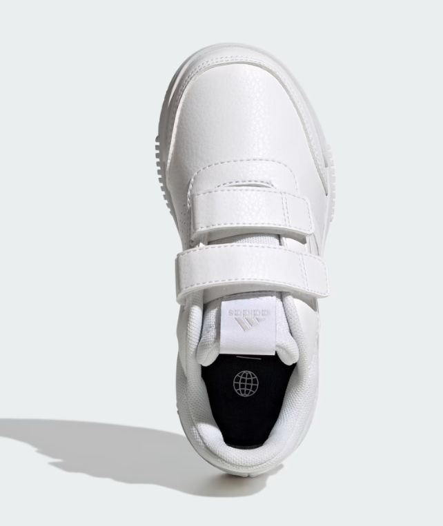 A-O71 (Adidas tensaur sport 2.0 velcro shoes white/grey) 82593849