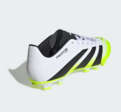 A-S71 (Adidas predator club firm/multi ground boots white/black/lucid lemon) 82595292