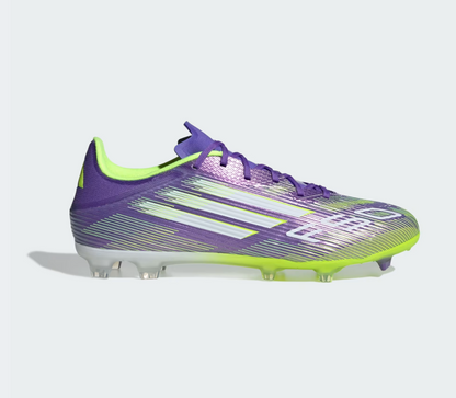A-T71 (Adidas F50 league firm/multi ground boots purple rush/white/lucid lemon) 82596735