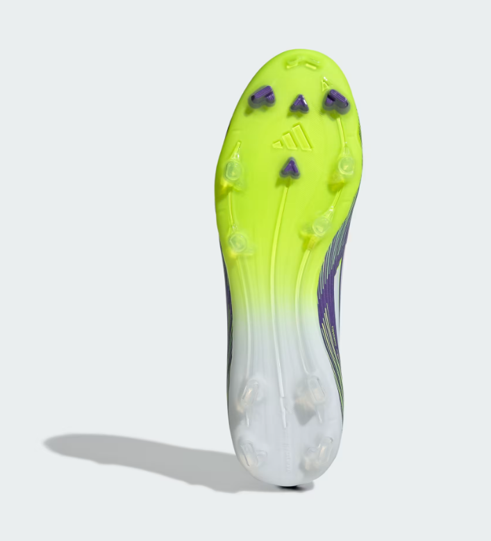 A-T71 (Adidas F50 league firm/multi ground boots purple rush/white/lucid lemon) 82596735