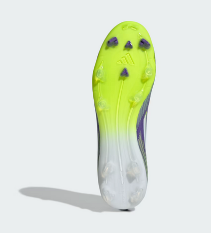 A-T71 (Adidas F50 league firm/multi ground boots purple rush/white/lucid lemon) 82596735