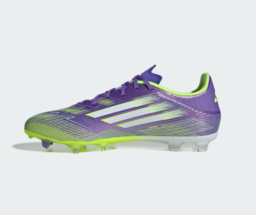 A-T71 (Adidas F50 league firm/multi ground boots purple rush/white/lucid lemon) 82596735