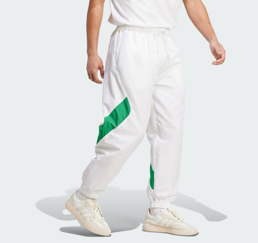 AA-O29 (Adidas stadium pants white/green) 92594808