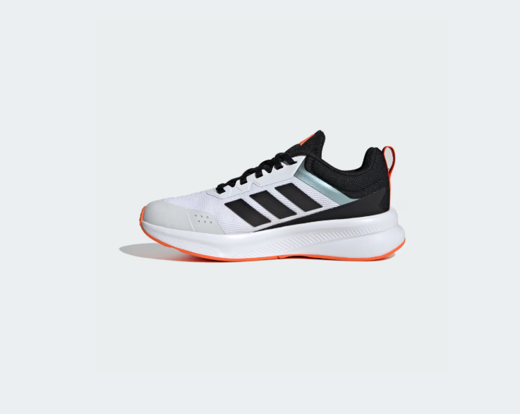 A-W71 (Adidas forta run 4.0 junior white/black/impact orange) 92594329