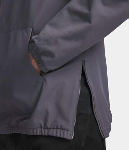 UAA-A16 (Under armour mens unstoppable woven hoodie castlerock/white) 92598260