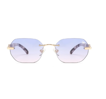 BV-D1 (Belvoir & co sunglasses willow white marble/blue) 5259200