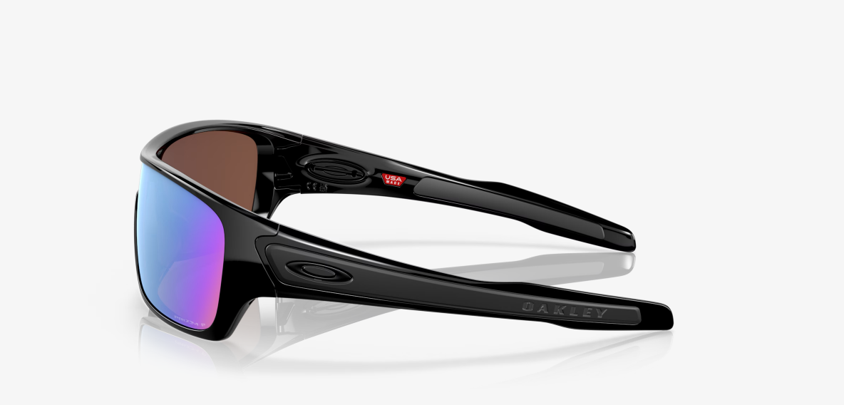 OK-E (Oakley turbine rotor polished black frame/prizm deep water polarized lenses) 925917574