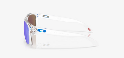 OK-I (Oakley holbrook XXL polished clear frame/saphire polarized lenses) 925915654
