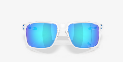 OK-I (Oakley holbrook XXL polished clear frame/saphire polarized lenses) 925915654