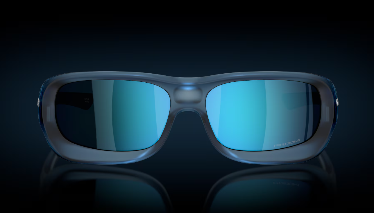 OK-K (Oakley de soto matte trans stonewash frame/prizm sapphire lenses) 925912627