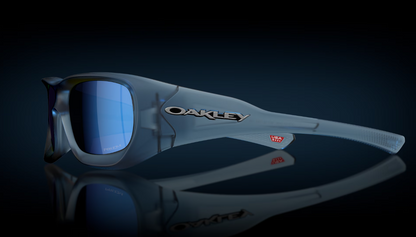 OK-K (Oakley de soto matte trans stonewash frame/prizm sapphire lenses) 925912627
