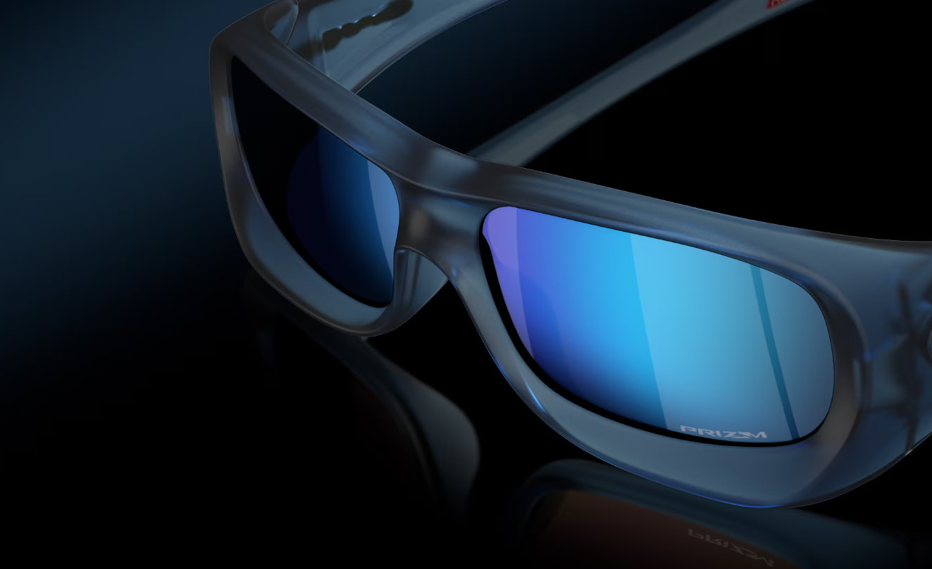 OK-K (Oakley de soto matte trans stonewash frame/prizm sapphire lenses) 925912627