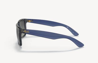 RB-L (Ray-ban justin transparent blue frame/light grey gradient lenses) 925913160