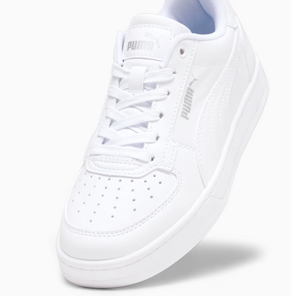 P-T48 (Puma caven 2.0 junior white/silver) 92595000