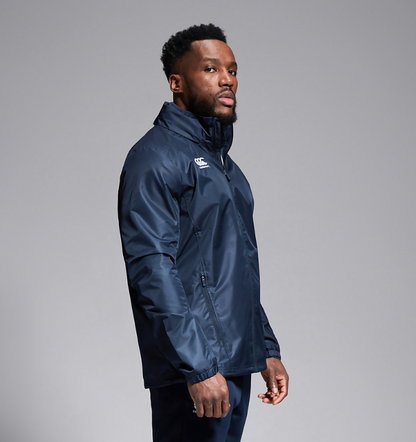 CCC-E (Canterbury mens club vaposhield full zip rain jacket navy) 92595634