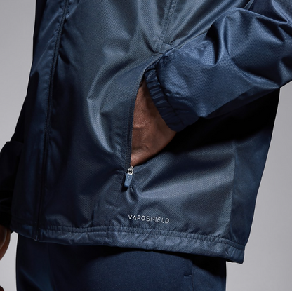 CCC-E (Canterbury mens club vaposhield full zip rain jacket navy) 92595634