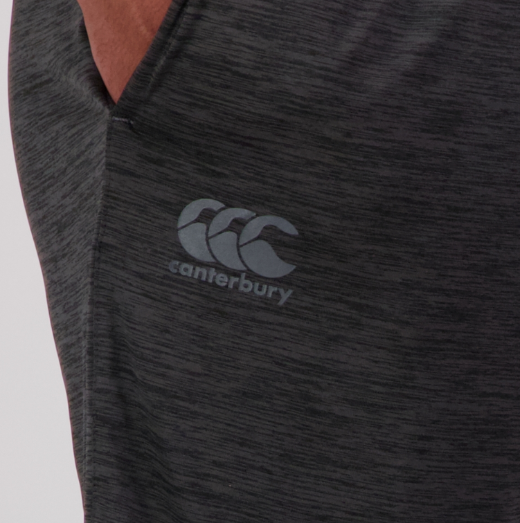 CCC-I (Canterbury mens vapodri 8" tempo knit shorts vanta black marl) 92593052