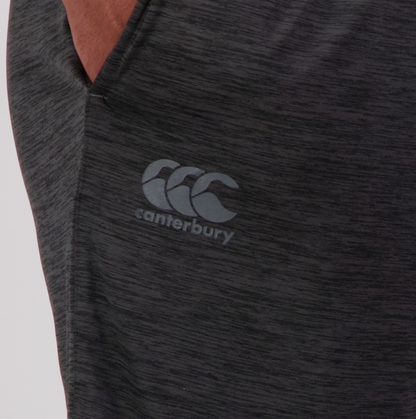 CCC-I (Canterbury mens vapodri 8" tempo knit shorts vanta black marl) 92593052