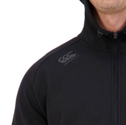 CCC-J (Canterbury mens vapodri full-zip tempo hoodie jet black) 92596104