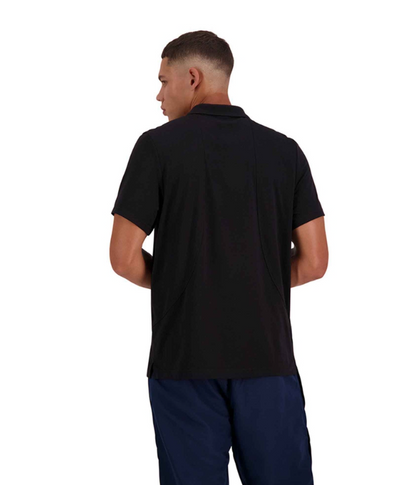 CCC-K (Canterbury mens vapodri tempo short sleeve polo jet black) 92592582
