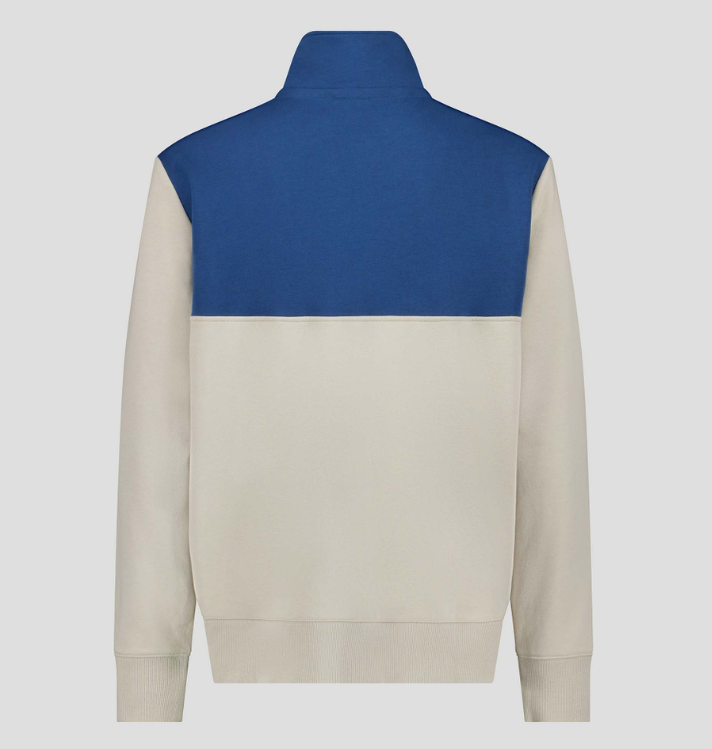 CCC-P (Canterbury mens classic quater zip sweat silver lining) 92593956